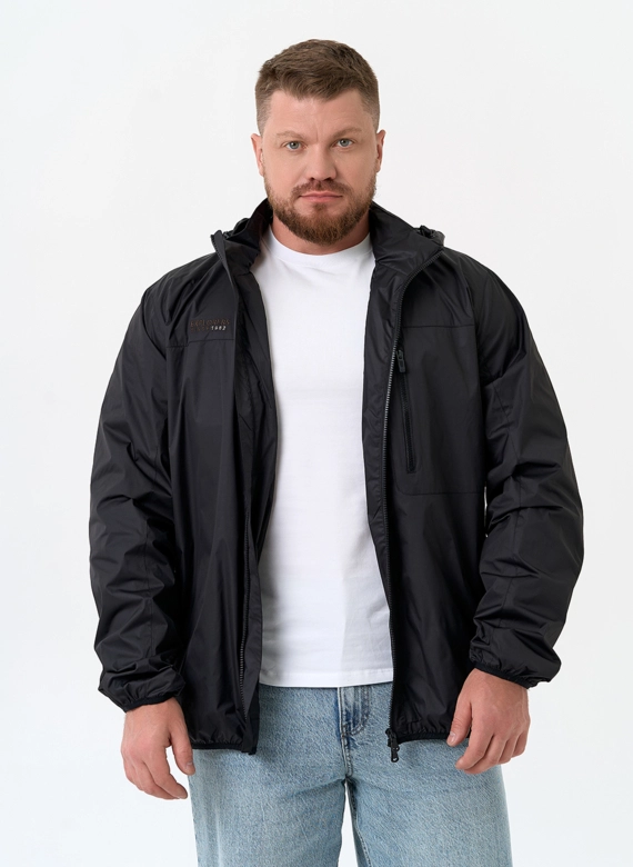 Мужская куртка с капюшоном