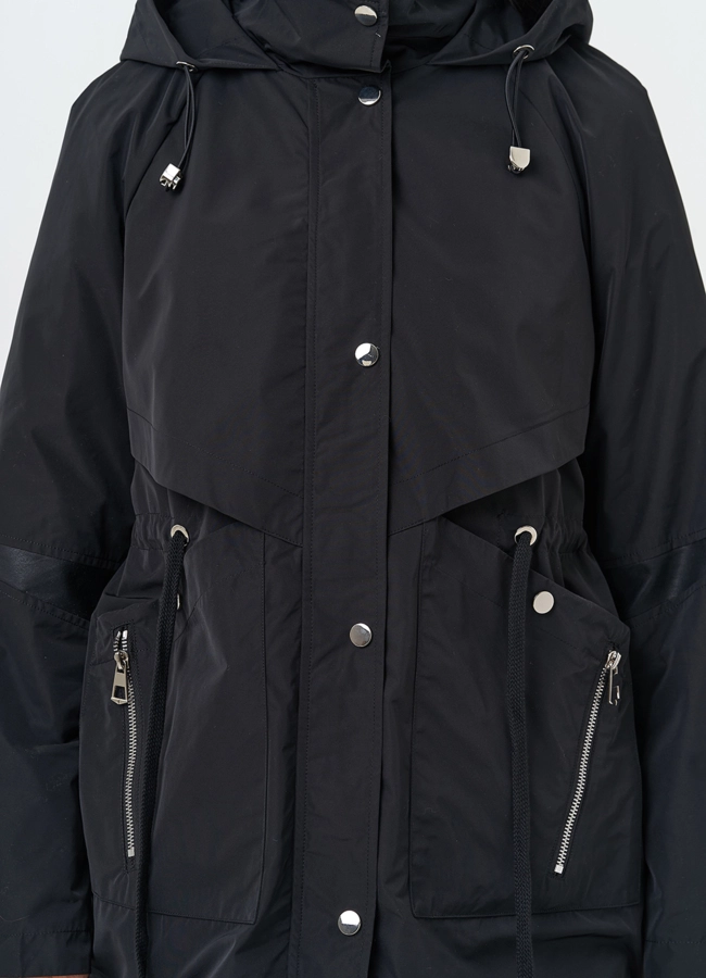 Плащ женский с капюшоном модель № 30040 универмаг малина