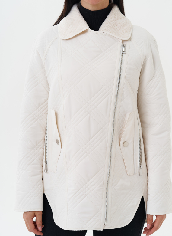 Женская двухсторонняя куртка "косуха"